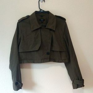 Vera Wang cropped jacket
